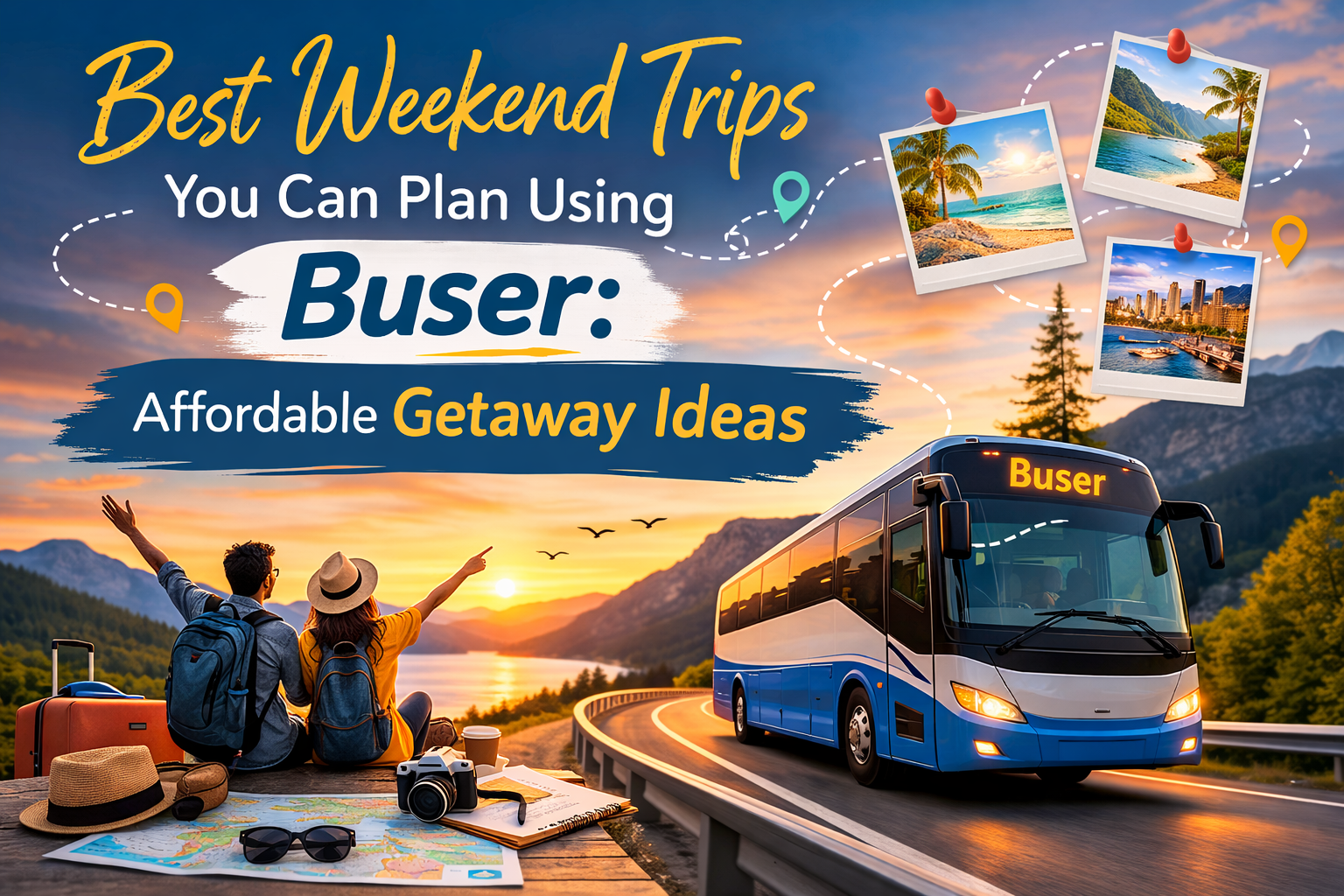 Best Weekend Trips You Can Plan Using Buser: Affordable Getaway Ideas